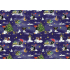 Nekupto Gift wrapping paper 70 x 200 cm Christmas Mole dark blue 1 roll