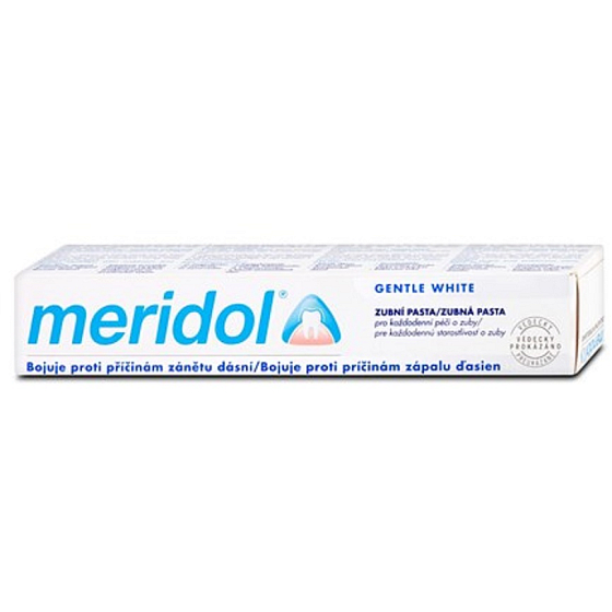 Meridol Gentle White toothpaste against the causes of gum inflammation 75 ml