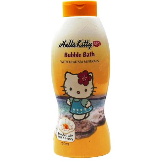 Hello Kitty Milk & Honey Dead Sea bath foam with minerals for children 750 ml