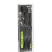 MegaSmile Black Whitening Soft toothbrush with carbon fiber technology 2 pieces, duopack