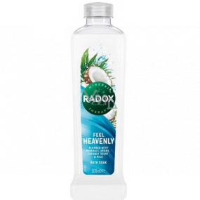 Radox Feel Heavenly Coconut milk caring shower and shaving foam, intensive hydration, long-lasting aroma 500 ml