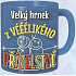 Nekupto Gifts with humor Maxi mug Large mug from a great friendship 0.8 l