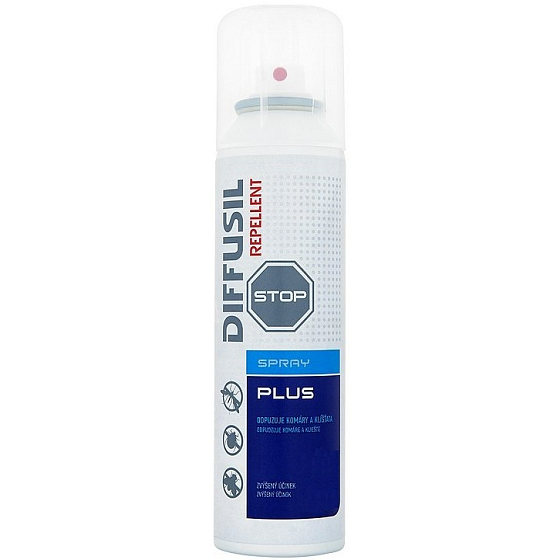 Diffusil Plus Repellent for mosquitoes and ticks spray 150 ml