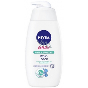 Nivea Baby Pure & Sensitive cleansing gel for face, body and hair 500 ml