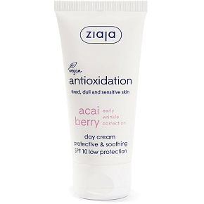 Ziaja Acai Berry SPF 10 Protective, Soothing Day Cream 50 ml
