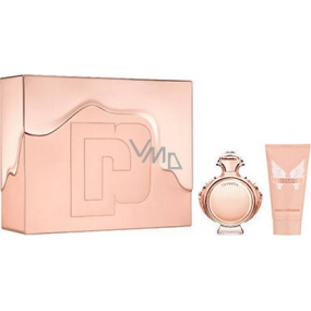 Paco Rabanne Olympea perfumed water for women 50 ml + body lotion 75 ml, gift set