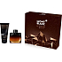Montblanc Legend Night perfumed water for men 50 ml + shower gel 100 ml, gift set