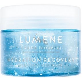 Lumene Source Hydration Recovery Aerating Gel Mask moisturizing regenerating oxidizing skin gel mask for all skin types 150 ml