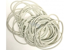 Rubber bands white 20 g 619