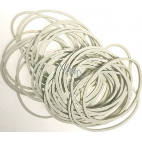 Rubber bands white 20 g 619
