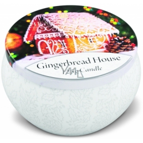 Heart & Home Gingerbread House Soybean Scented Candle in a can burns up to 30 hours 125 g