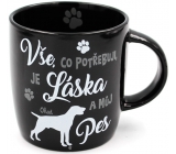 Nekupto Pets ceramic mug Hound 300 ml