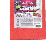 Cleanex Spongy microfiber cloth for washing, cleaning and drying surfaces 18 x 20 cm