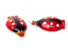Plastic Nova Ladybug hair tie pack of 2 pieces
