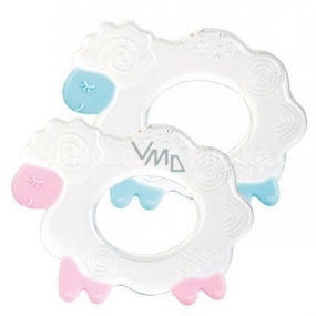 Canpol babies Silicone Teether Sheep, helps relieve gum pain during tooth growth for children from 0 months 1 piece
