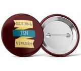 Nekupto Badge Innocent I just look 5.5 cm