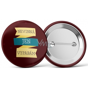 Nekupto Badge Innocent, I Just Look It 5.5 cm