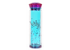 Albi Drinking bottle with double wall purple glitter 600 ml