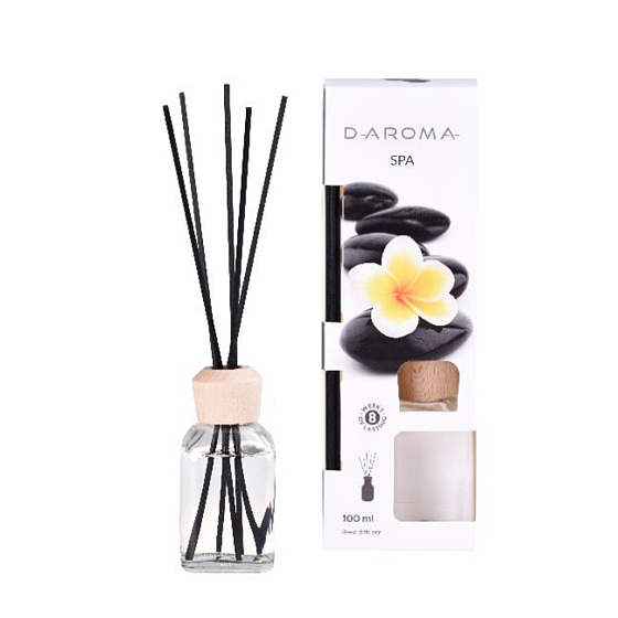 D-Aroma- Aroma Spa - Spa aroma diffuser with sticks for gradual release of fragrance 100 ml