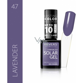 Revers Solar Gel gel nail polish 47 Lavender 12 ml