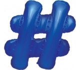 Albi Inflatable emblem Hashtag 49 cm
