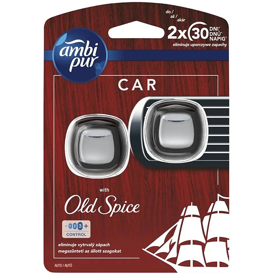 Ambi Pur Car Old Spice car air freshener 2 x 2 ml