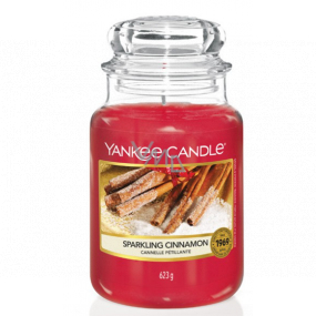 Yankee Candle Sparkling Cinnamon Classic Large Glass 625 g Christmas 2020