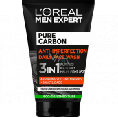 Loreal Paris Men Expert Pure Carbon Anti-imperfection 3 in 1 cleansing skin gel 100 ml