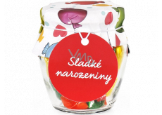 Albi Candies in glass Sweet birthday 120 g
