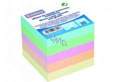 Donau Spare note paper, non-adhesive, mixed colours 83 x 83 mm