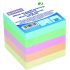 Donau Spare note paper, non-adhesive, mixed colours 83 x 83 mm
