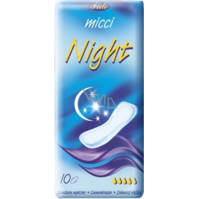 Micci Night intimate pads without wings 10 pieces