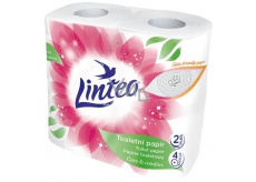 Linteo Care & Comfort toilet paper white 150 pieces 2 ply 17 m, 4 pieces