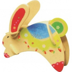 Wooden animal puzzle Rabbit 20 x 15 cm