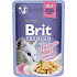 Brit Premium Chicken fillets in jelly complete cat food pocket 85 g