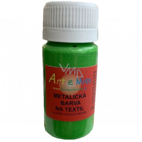 Art e Miss Metallic Textile Paint 38 Pea 40 g