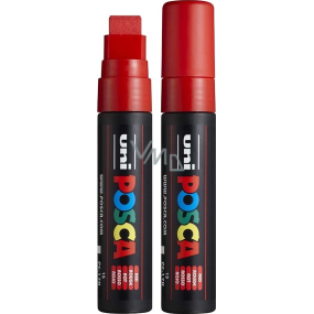 Posca Universal acrylic marker with extra wide, straight tip 15 mm Red PC-17K