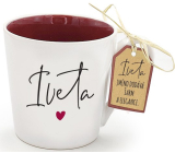 Nekupto Original Mug with the name Iveta 300 ml