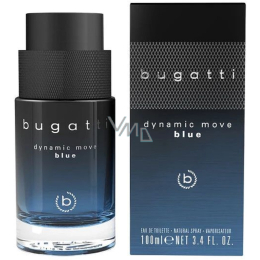 - - Eau Blue 100 Bugatti Dynamic parfumerie drogerie Move de men Toilette for ml VMD