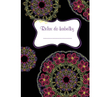 Ditipo Relax handbag Mandala pink creative notebook 16 sheets, format A6 15 x 10,5 cm