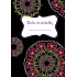 Ditipo Relax handbag Mandala pink creative notebook 16 sheets, format A6 15 x 10,5 cm