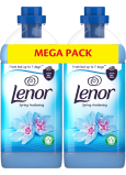 Lenor Spring Awakening scent of spring flowers, patchouli and cedar fabric softener 2 x 1230 ml, duopack