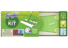 Swiffer Kit mop + replacement floor duster 8 pieces + cleaning cloths 3 pieces, set