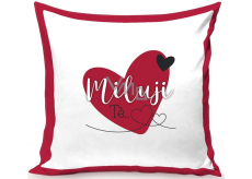 Nekupto Gift pillow with dedication I love you 30 x 30 cm