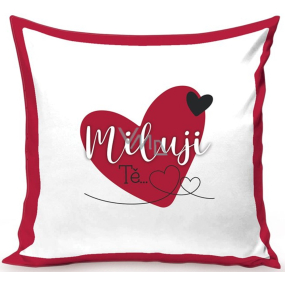 Nekupto Gift pillow with dedication I love you 30 x 30 cm