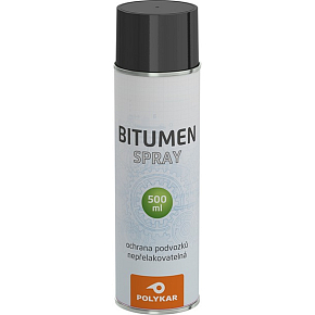 Polykar Bitumen chassis spray, black, 500 ml