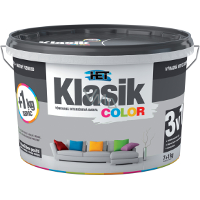 Het Klasik Color Paint, 0147 Gray, 7+1 kg