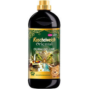 Kuschelweich Oriental Fabric Softener Dubai Deluxe 40 Washes, 1L Kuschelweich Oriental Fabric Softener Dubai Deluxe 40 Washes, 1L