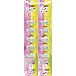 BIC Soleil Bella Colours women's disposable razors, hanging card 10 pcs BIC Soleil Bella Colours women's disposable razors, hanging card 10 pcs