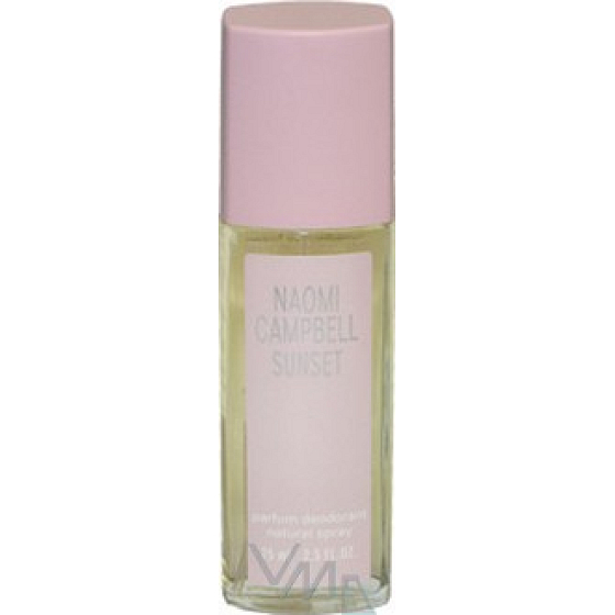 Naomi Campbell Sunset perfumed deodorant glass for women 75 ml